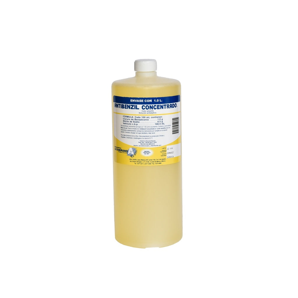 Antibenzil Concentrado Amarillo 1 Lts.