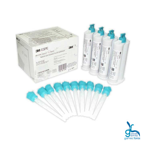 Imprint II Garant Heavy Body de Alta Viscosidad 4 Cartuchos con 50ml 12 Puntas Verdes