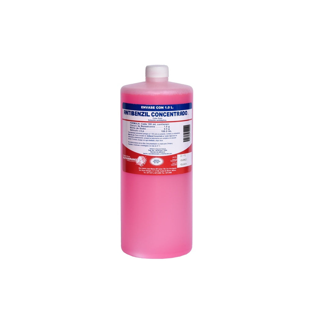 Antibenzil Concentrado Rojo 1 Lts.
