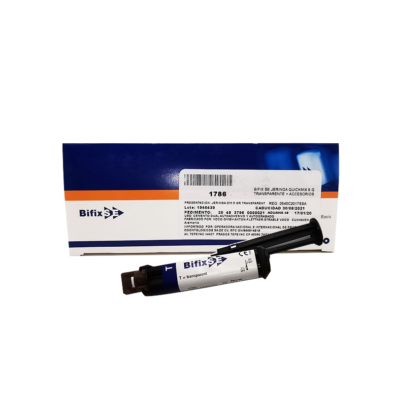 Bifix SE: Composite de Curado Dual y Autograbado (Jeringa 5 gr) - Color Universal Voco